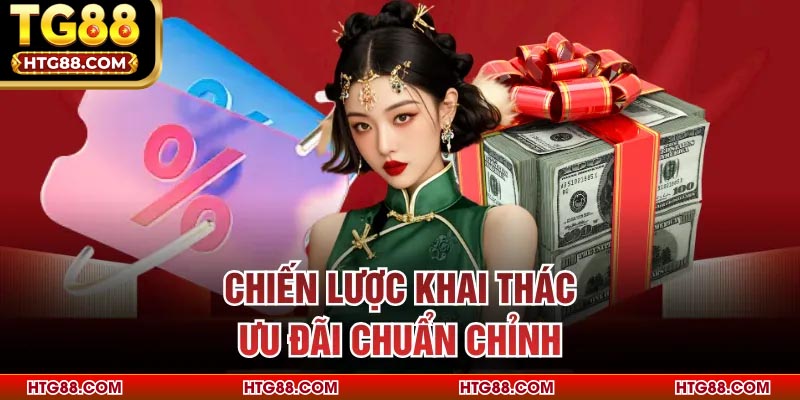 Chiến lược khai thác ưu đãi chuẩn chỉnh